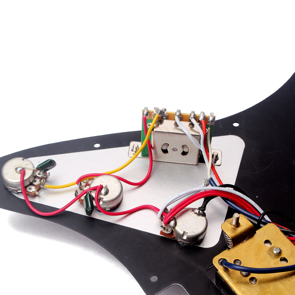 High Quality Electric Guitar Pickguard 3-ply SSH Loaded Prewired Humbucker Pickguard Pickups Set for Guitar