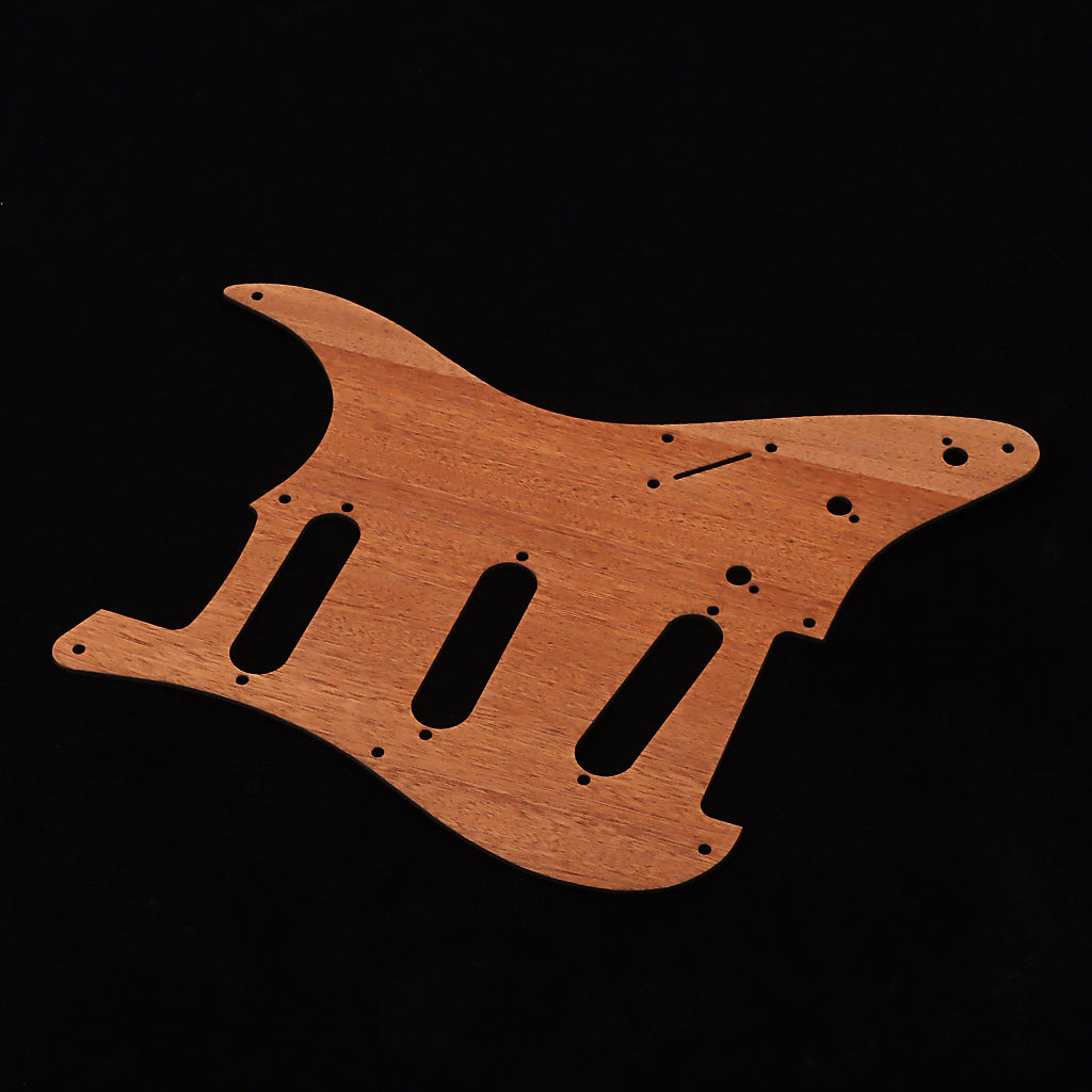 8 Hole Wood Guitar Strat Pickguard SSS Scratch Plate for Stratocaster Style Guitar