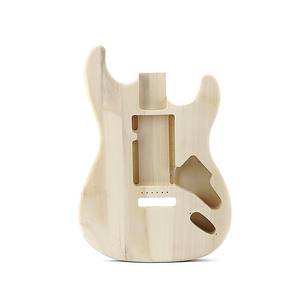 Electric Guitar Body Replacement Unfinished In One Piece Maple Guitar Body for Fender Guitar DIY Accessories