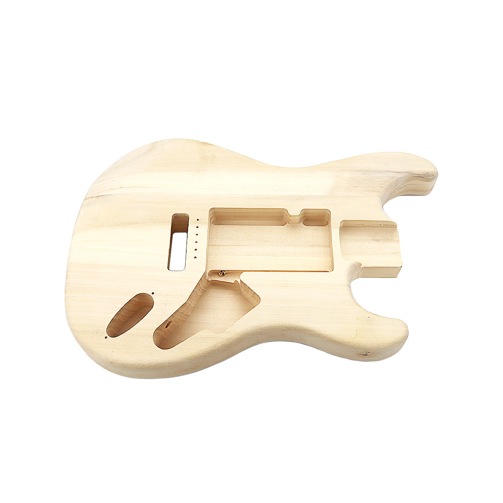 Electric Guitar Body Replacement Unfinished In One Piece Maple Guitar Body for Fender Guitar DIY Accessories