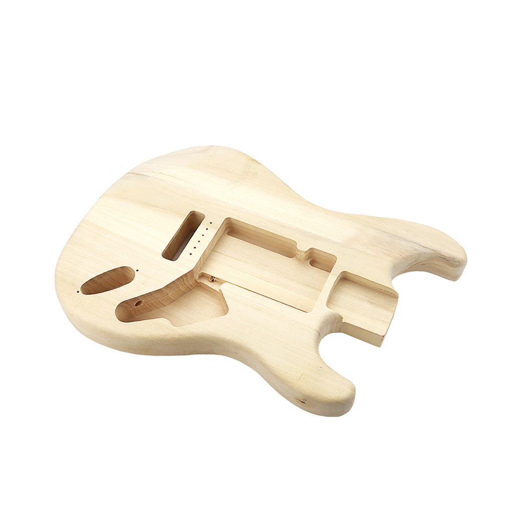 Electric Guitar Body Replacement Unfinished In One Piece Maple Guitar Body for Fender Guitar DIY Accessories