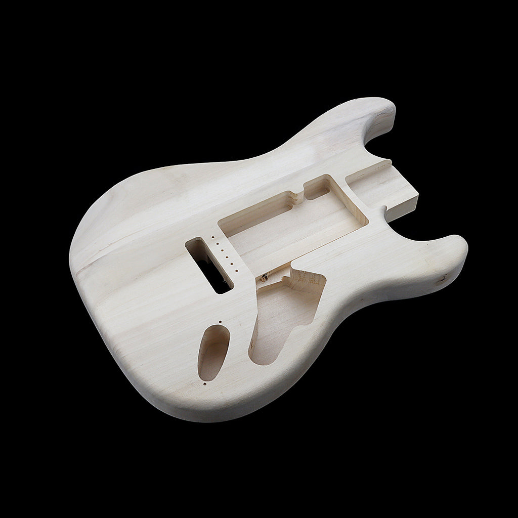 Electric Guitar Body Replacement Unfinished In One Piece Maple Guitar Body for Fender Guitar DIY Accessories