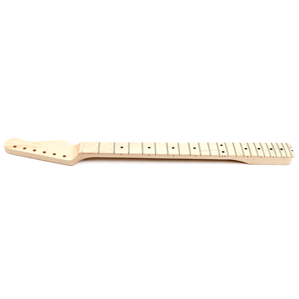 22 Fret Guitar Neck Maple Fingerboard for ST Style Electric Guitar Replacement Parts