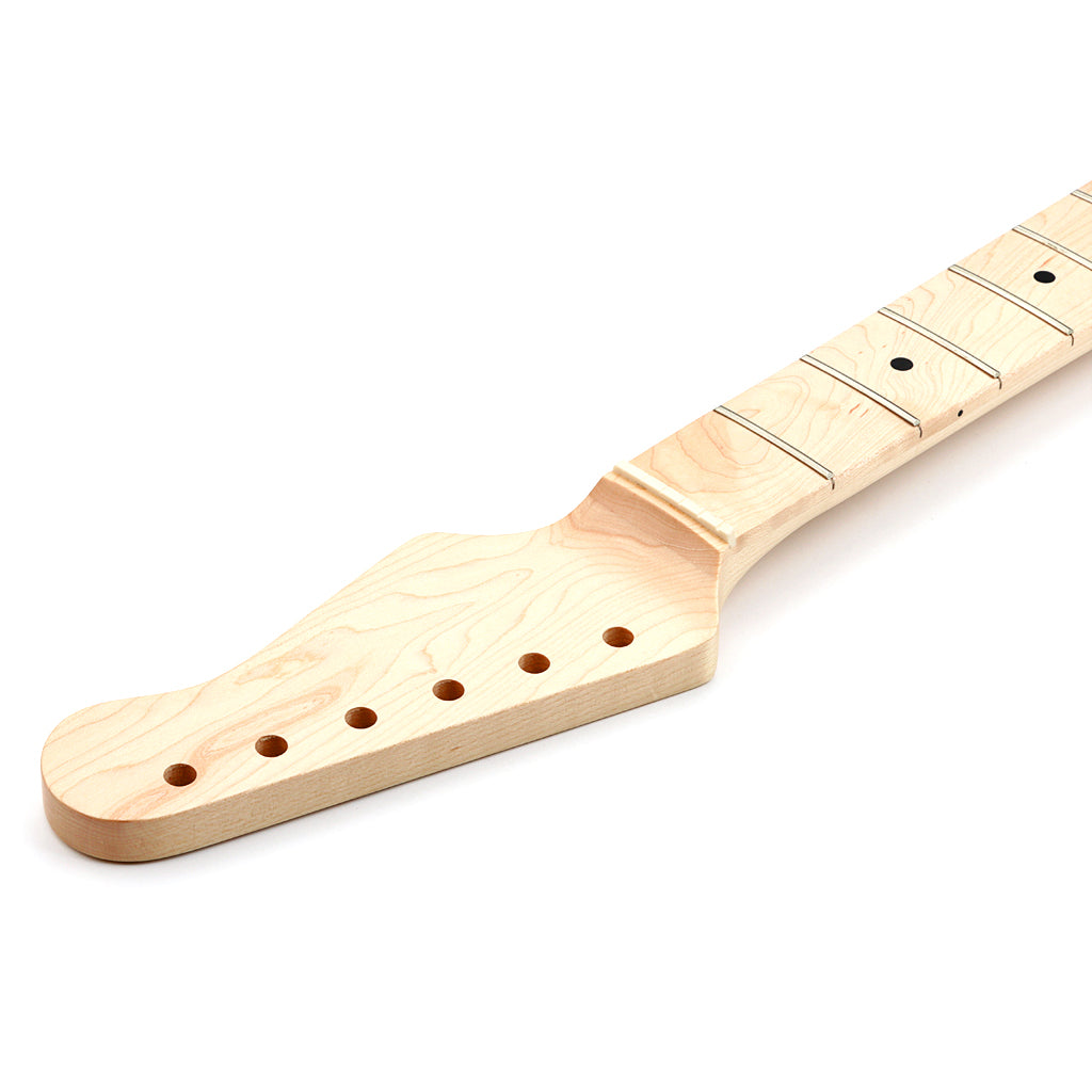 22 Fret Guitar Neck Maple Fingerboard for ST Style Electric Guitar Replacement Parts