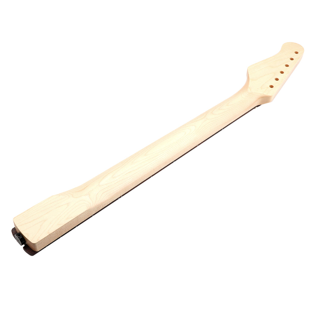 22 Fret Guitar Neck Maple Rosewood Fingerboard for ST Style Electric Guitar Replacement Parts