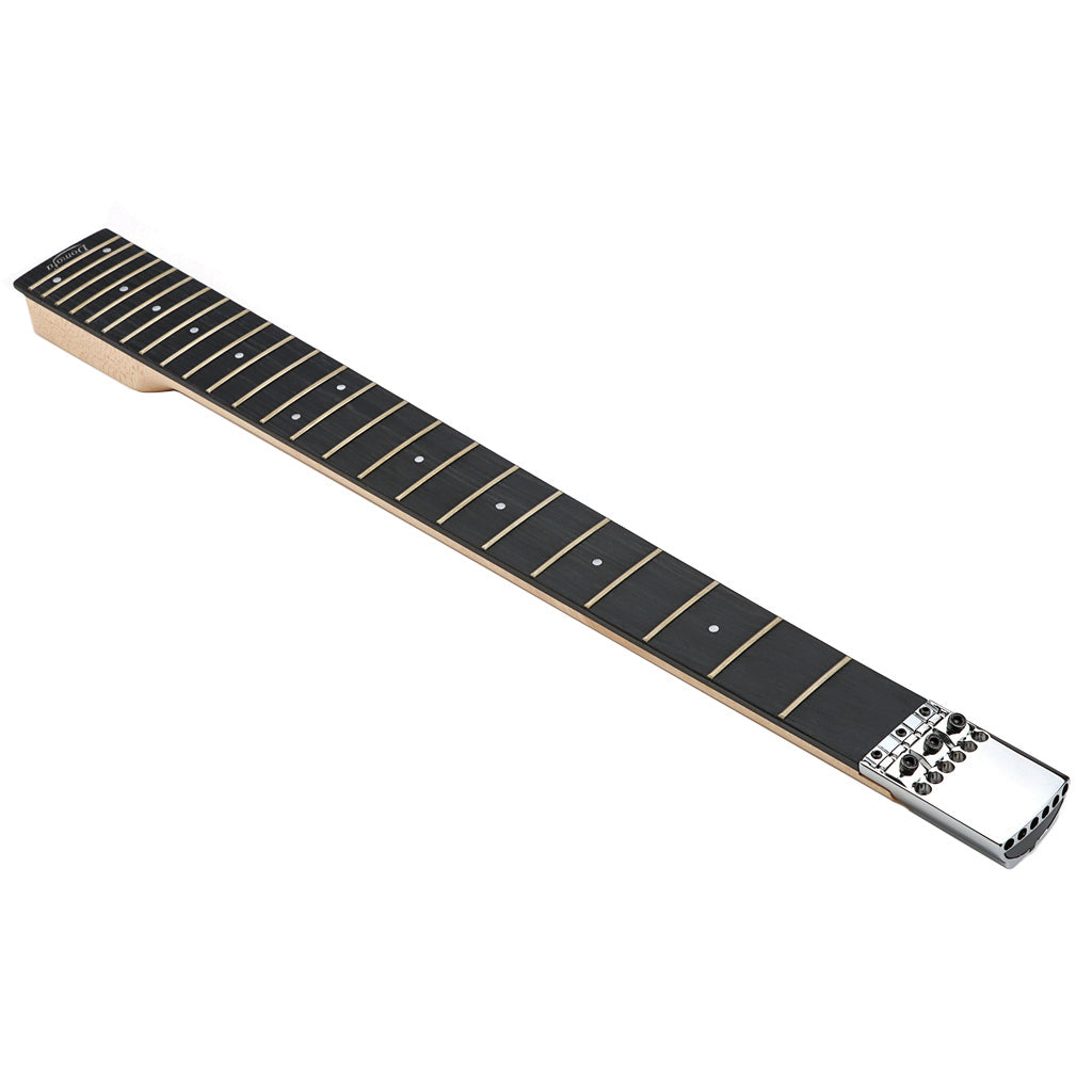 24 Fret Guitar Neck Maple Rosewood Fingerboard for Headless Electric Guitar Replacement Parts