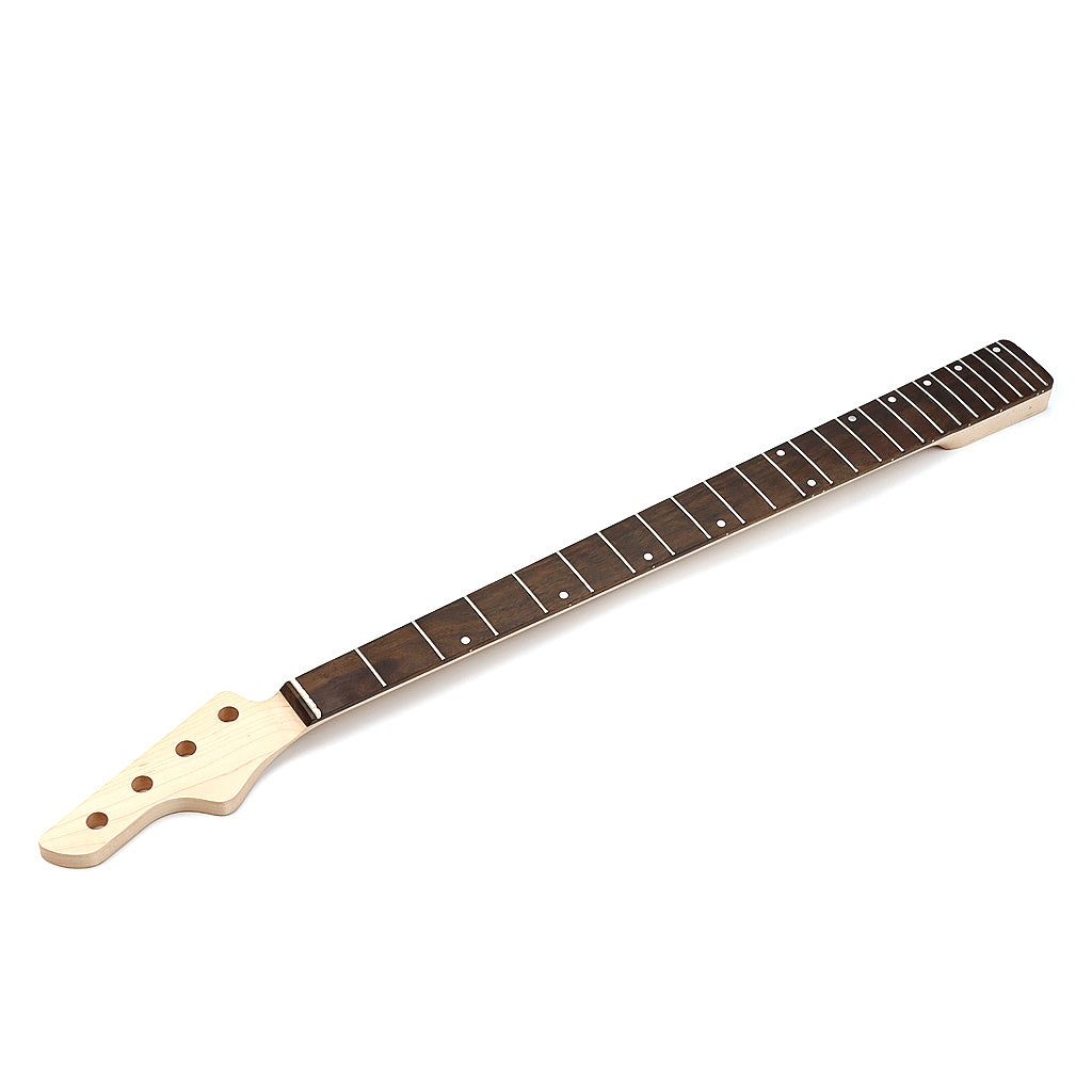 4 Strings 24 Frets TL Style Roasted Maple Guitar Neck with Maple Fingerboard For TL Electric Guitar Replacement ST Guitar Neck