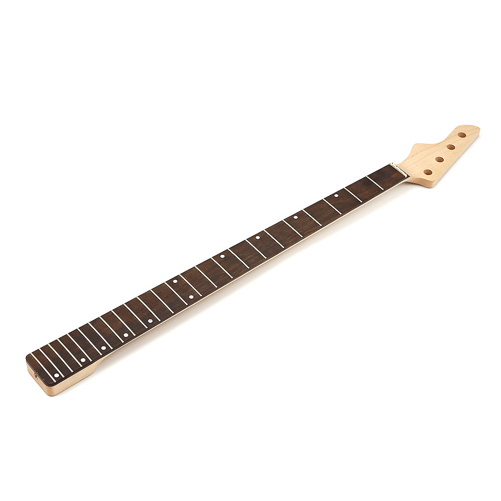 4 Strings 24 Frets TL Style Roasted Maple Guitar Neck with Maple Fingerboard For TL Electric Guitar Replacement ST Guitar Neck