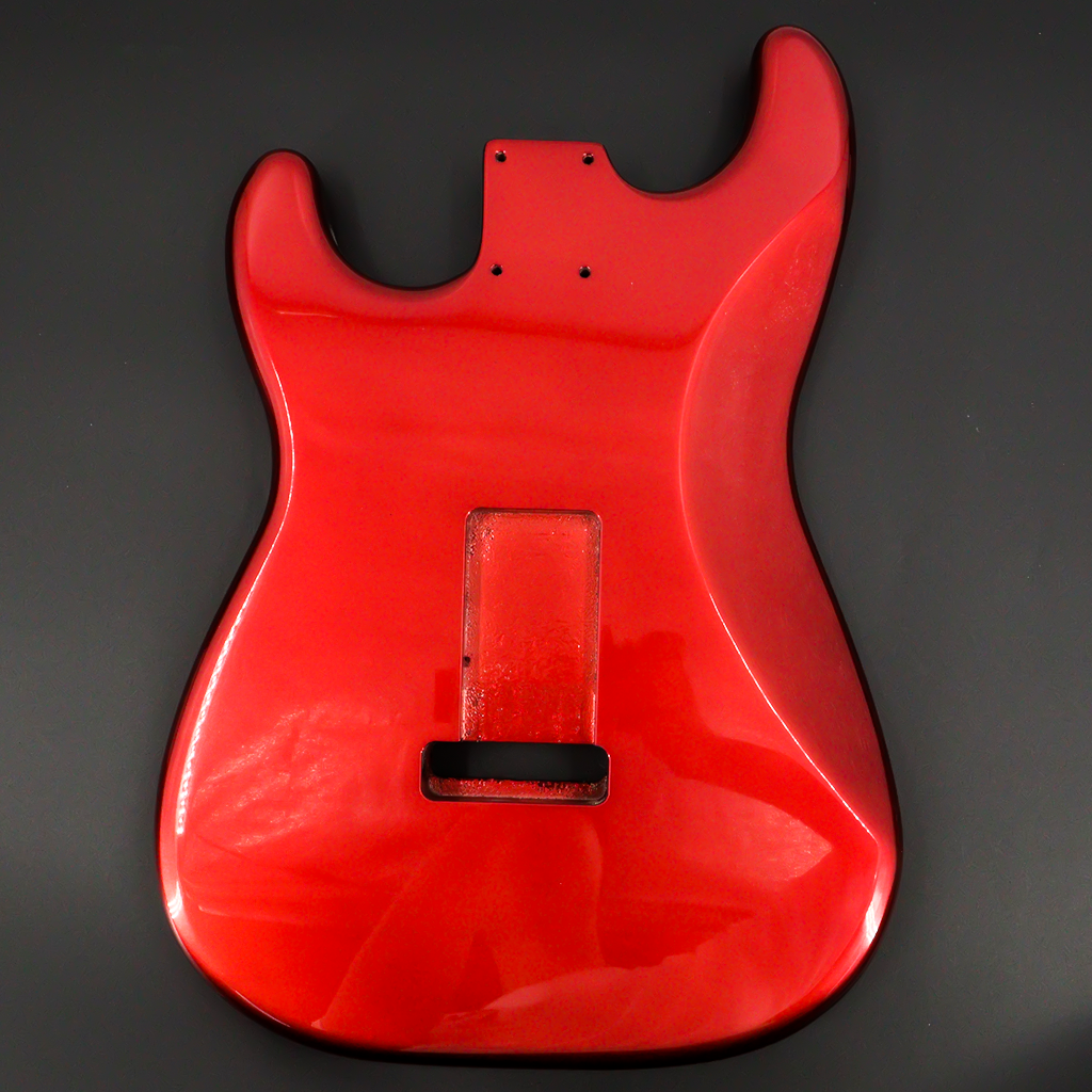 Alder Wood ST Electric Guitar Body in High Gloss Finished for SSS Electric Guitar Replacement