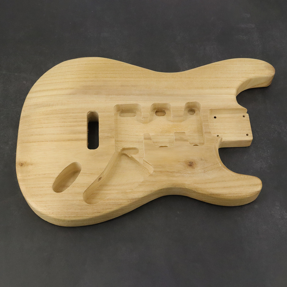 Guitar body Unfinished Paulownia Body for SSH Style Guitar Part