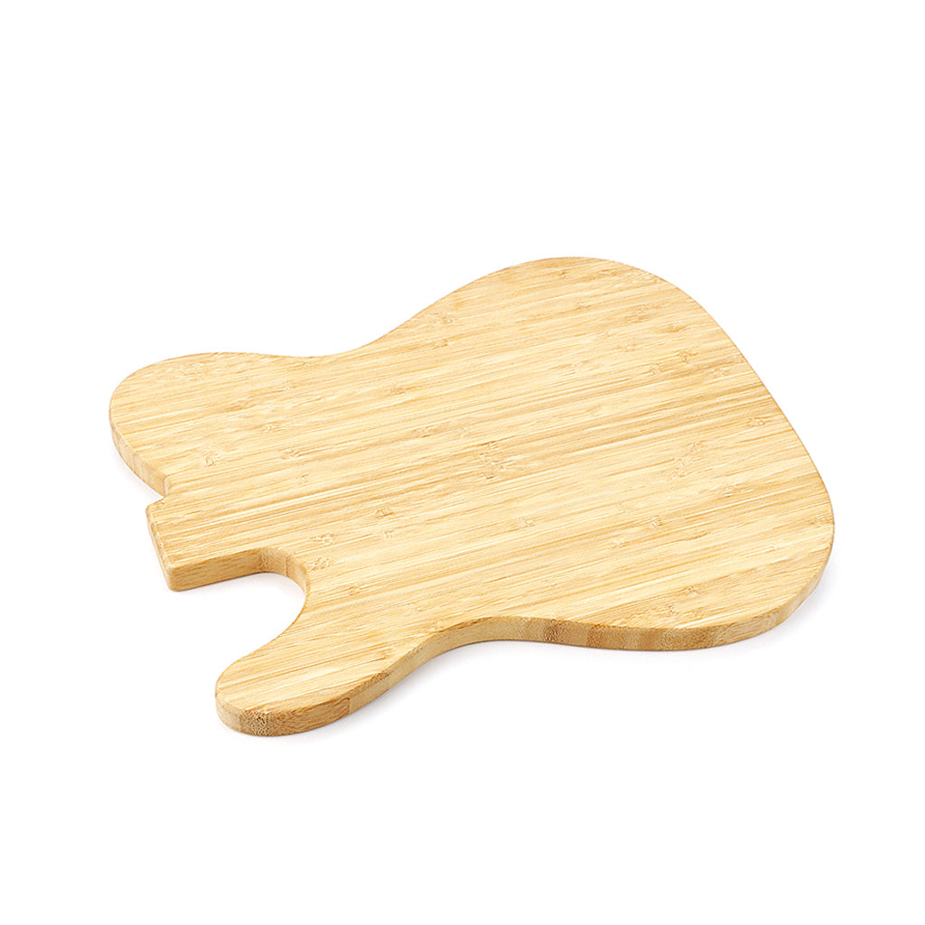 Bamboo Cutting Board Tray Guitar shape Pizza Peeling Cutting Board Cut Food Bread Fruit Vegetables