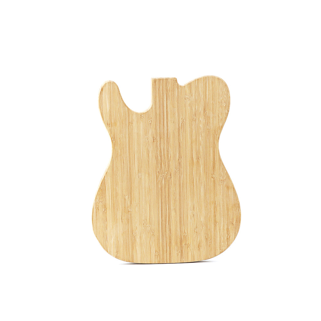 Bamboo Cutting Board Tray Guitar shape Pizza Peeling Cutting Board Cut Food Bread Fruit Vegetables