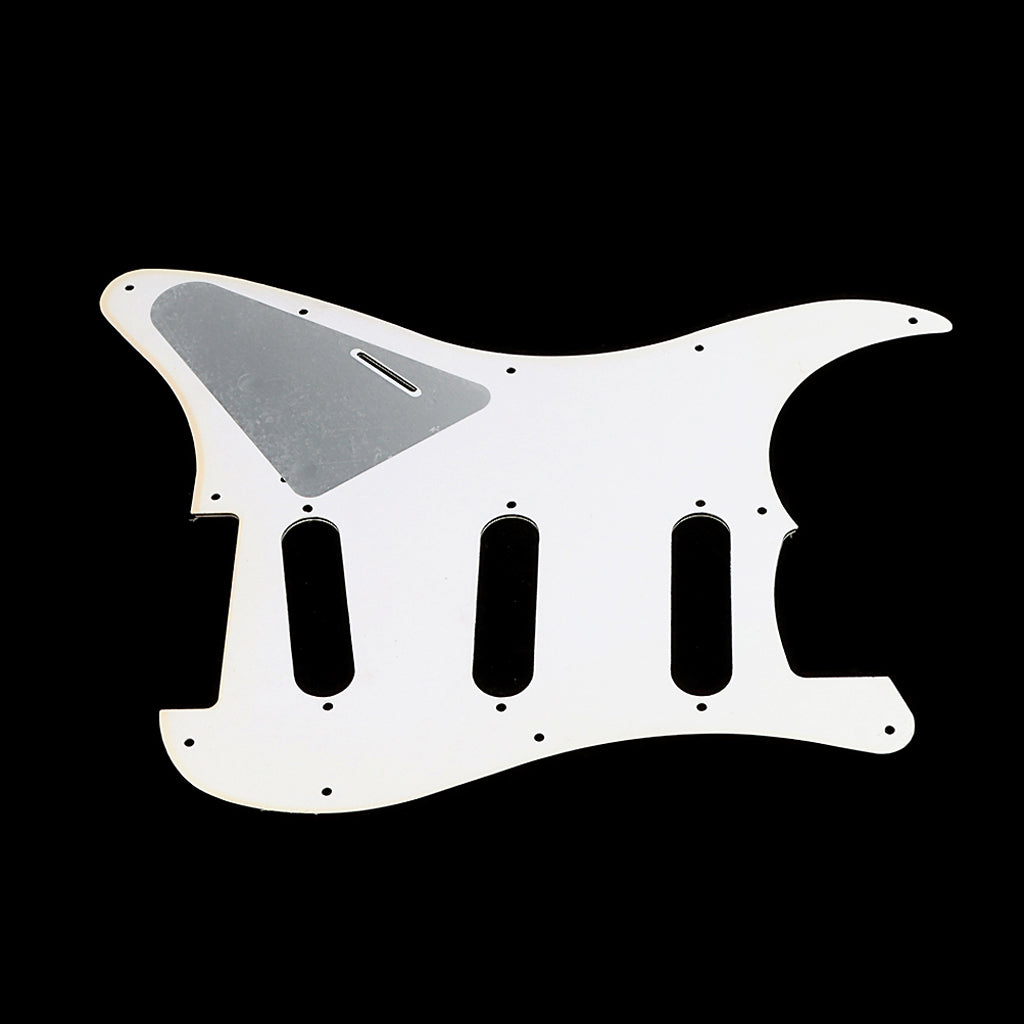 11 Hole Strat Guitar Pickguard SSS Scratch Plate for Stratocaster Style Guitar Leopard Stripe