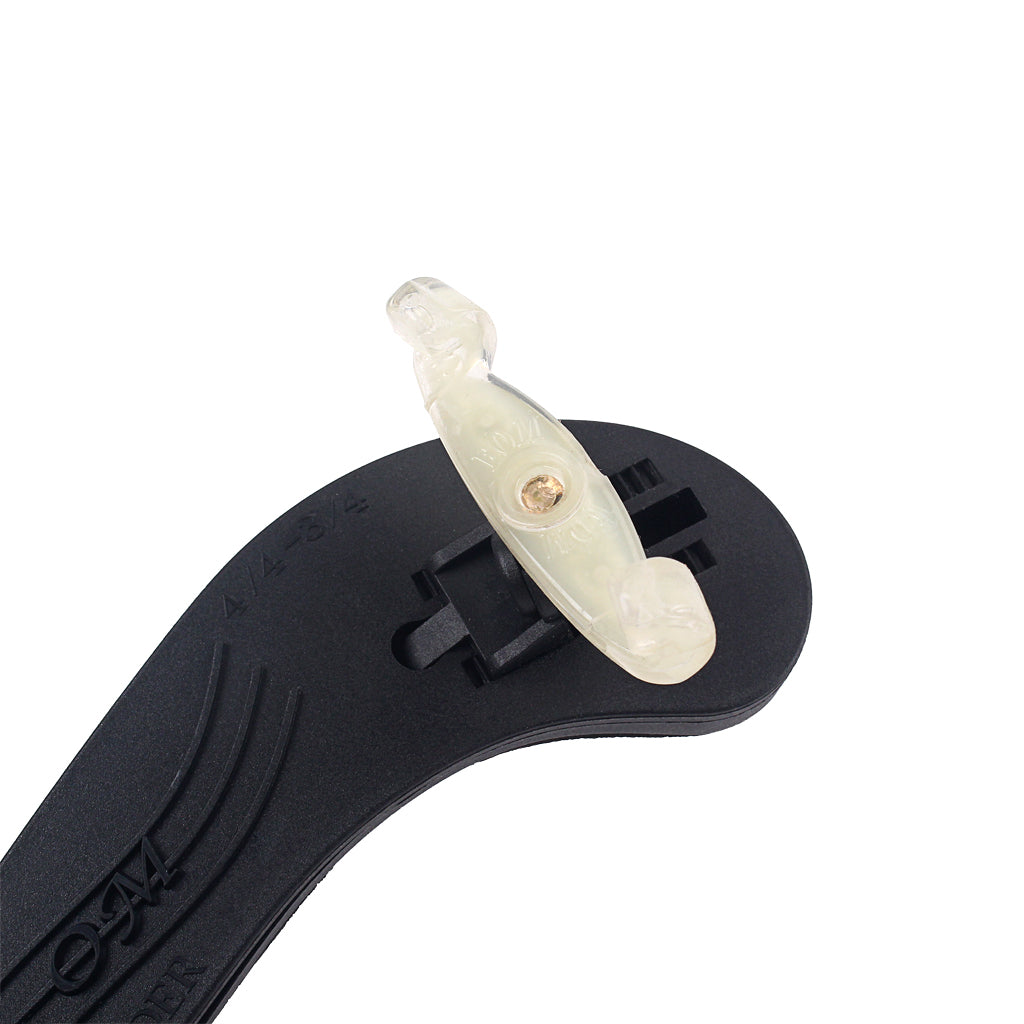 Adjustable Elasticity Plastic Violin Shoulder Rest For 3/4 4/4 Size Fiddle Musical Instruments Violin Parts Fom Quality ABS