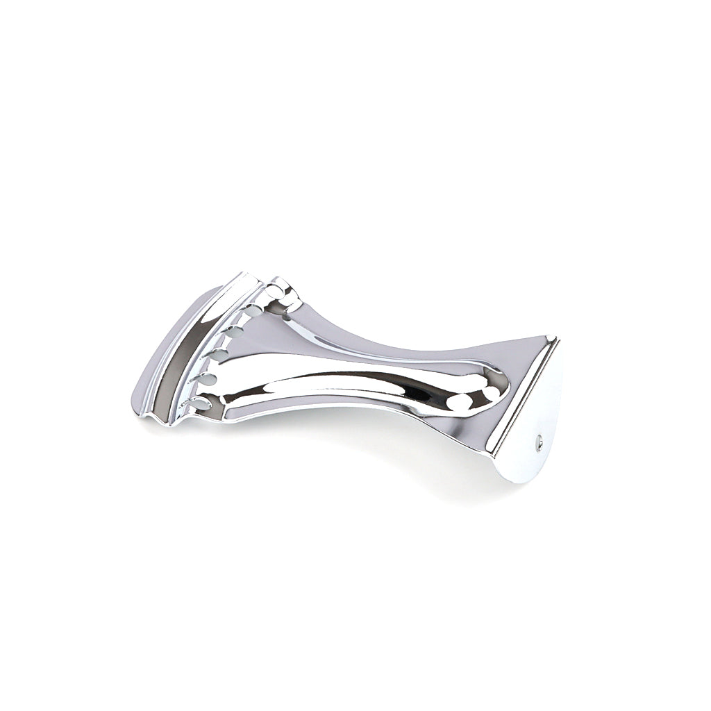 6 String Zinc Alloy Durable Dobro Style Tailpiece for Resonator Guitar Chrome