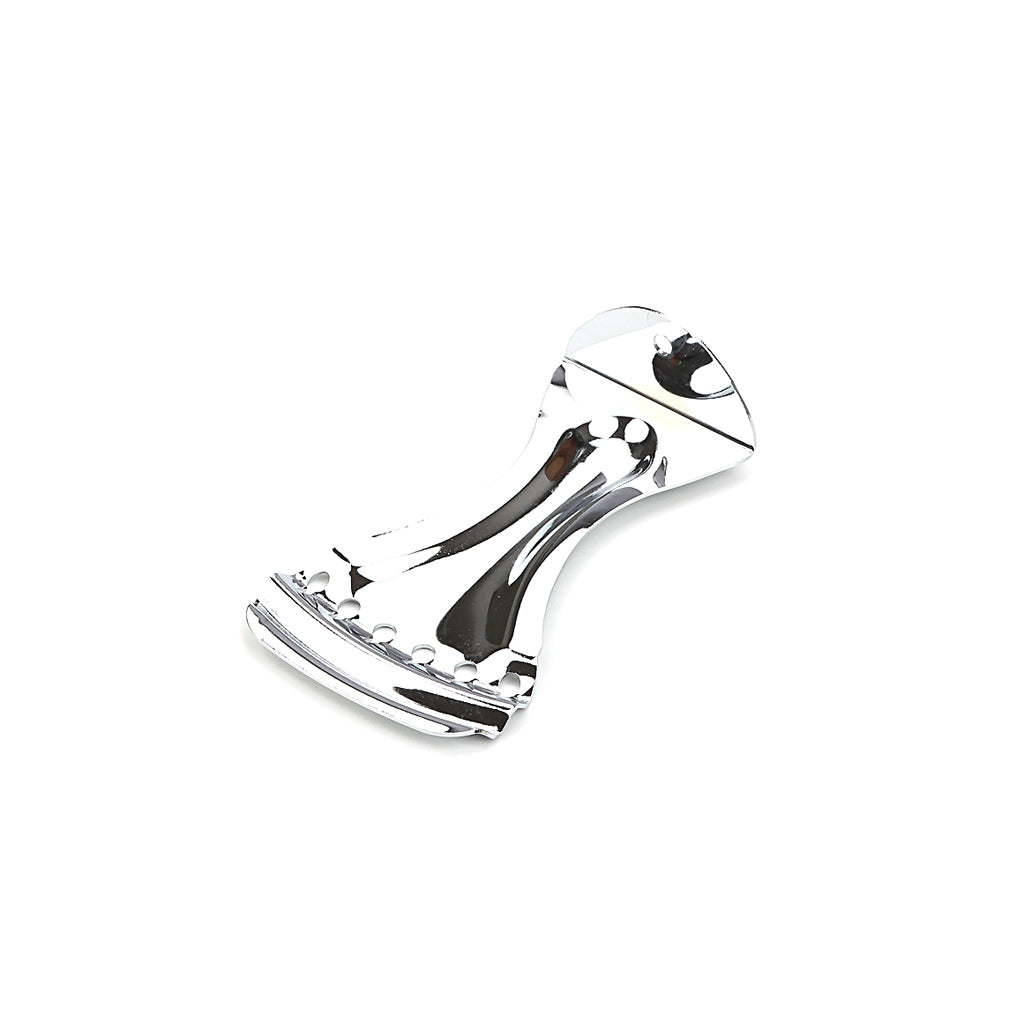 6 String Zinc Alloy Durable Dobro Style Tailpiece for Resonator Guitar Chrome