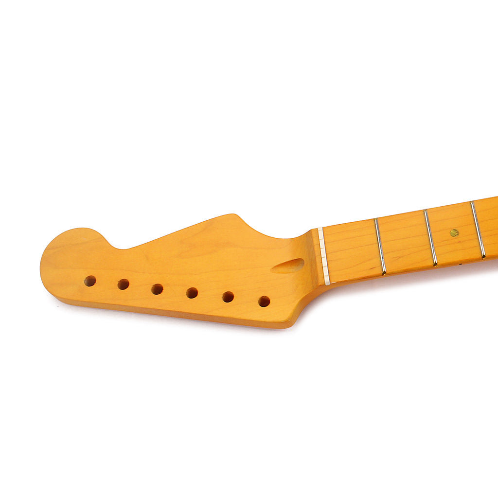 OGdni Guitar Accessories Electric Guitar Neck 21 Fret Maple Wood For ST Parts Replacement Surface