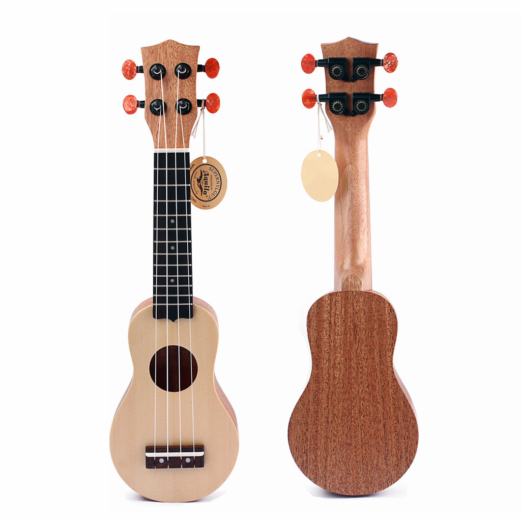 17 inch Ukulele Spruce Solid Mini Travel Guitar