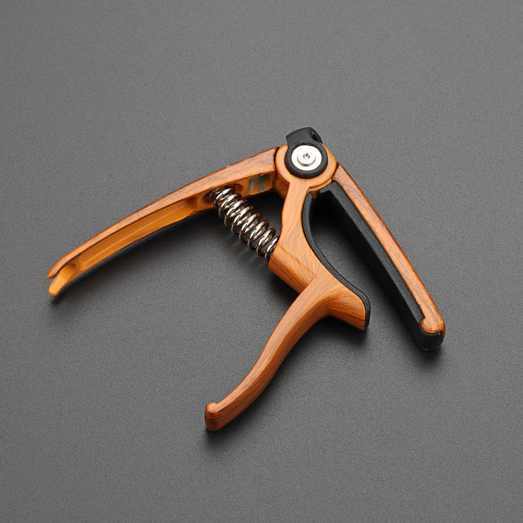 4 in 1 Guitar Capo String Cutter Bridge Pin Puller Guitar Pick Holder for Guitar Ukulele Bass Accessories