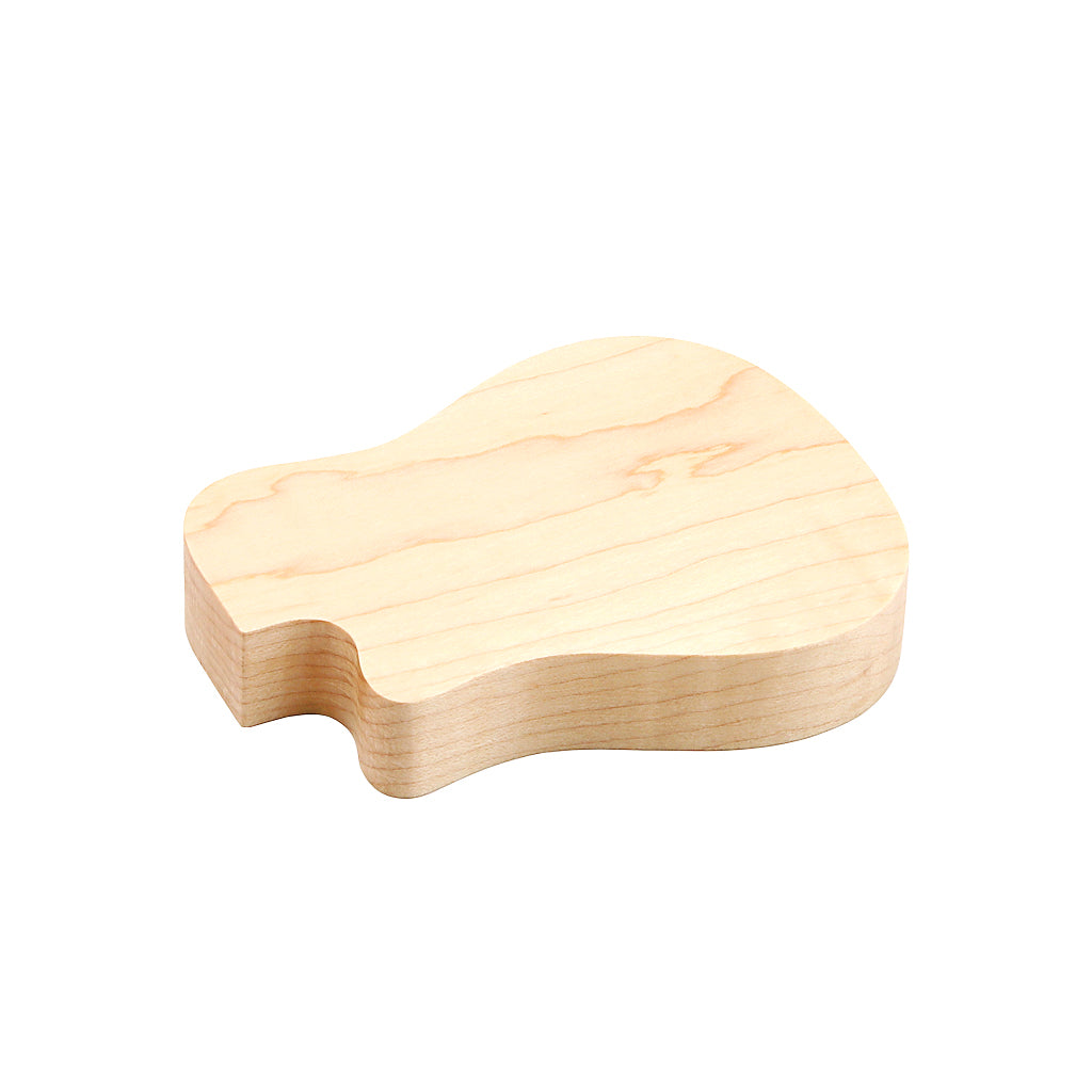 Guitar Wood Picks Box Guitar Shaped Guitar Pick Storage Plectrum Container for Guitar Standard Picks