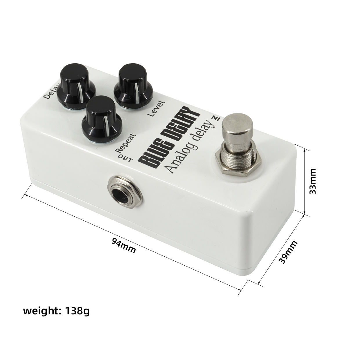 Electric Guitar Effects Pedal Analog Delay Effects Pedal for Guitar Accessories