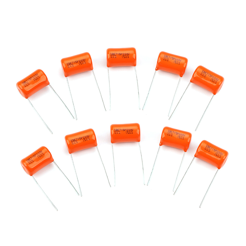 10Pcs 200v Orange Drop Guitar Tone Capacitors 715P .022uf