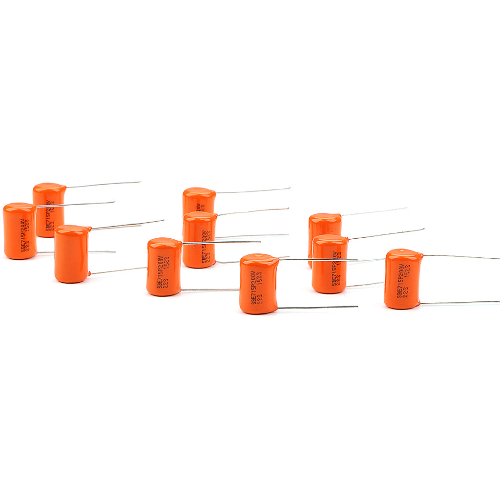 10Pcs 200v Orange Drop Guitar Tone Capacitors 715P .022uf