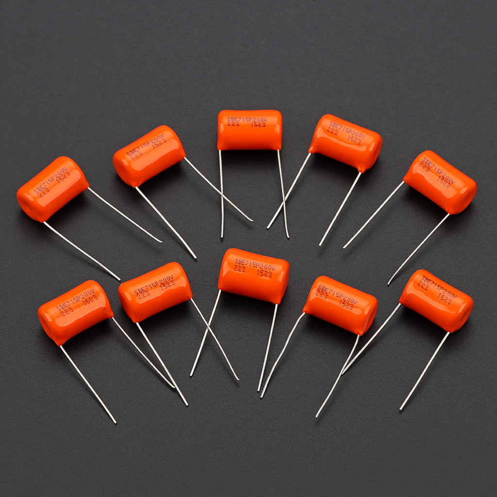 10Pcs 200v Orange Drop Guitar Tone Capacitors 715P .022uf