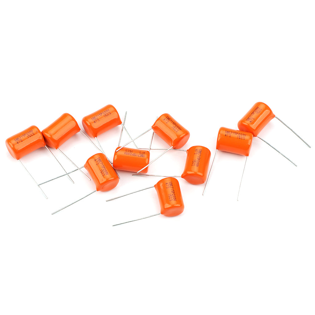 10Pcs 200v Orange Drop Guitar Tone Capacitors 715P .047uf