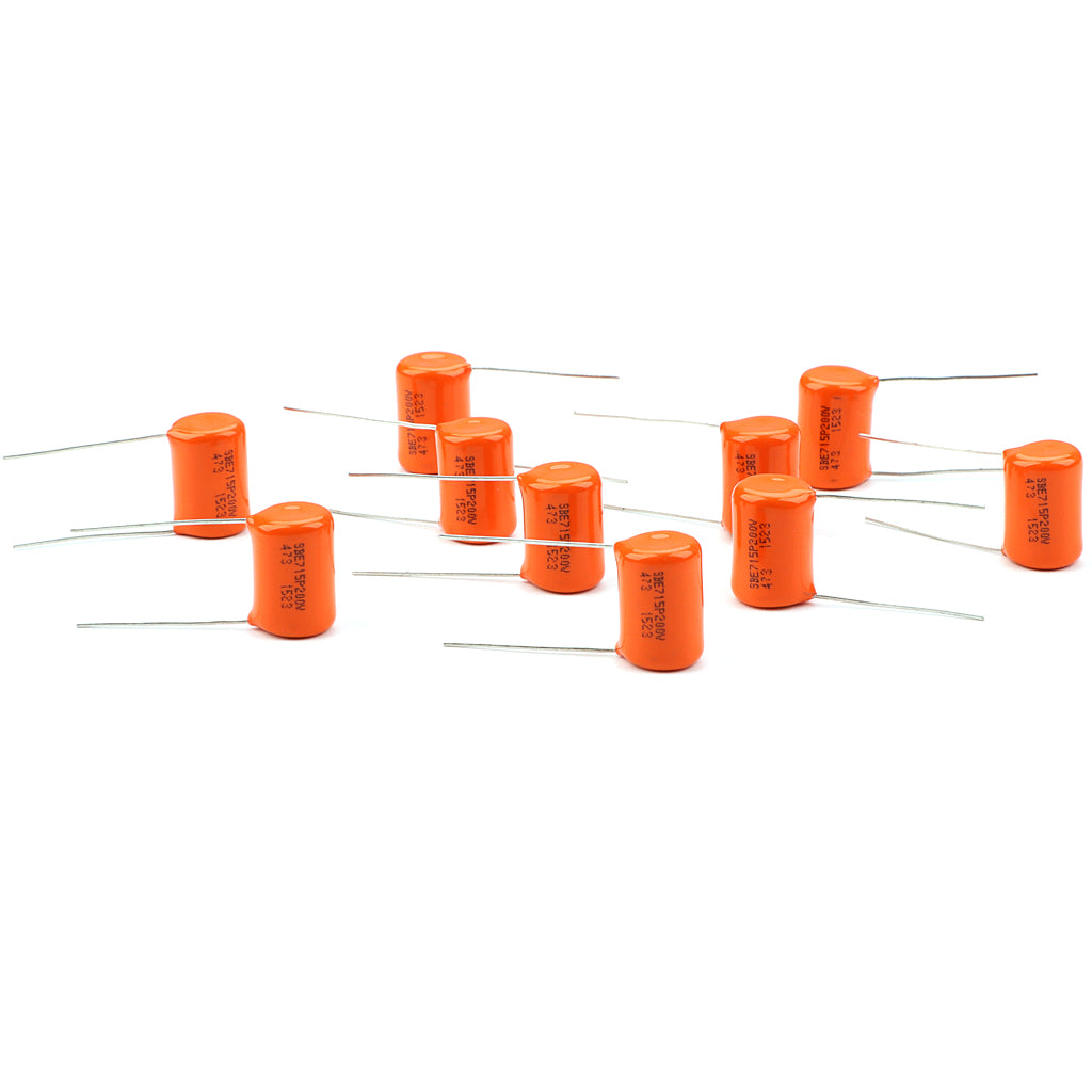 10Pcs 200v Orange Drop Guitar Tone Capacitors 715P .047uf