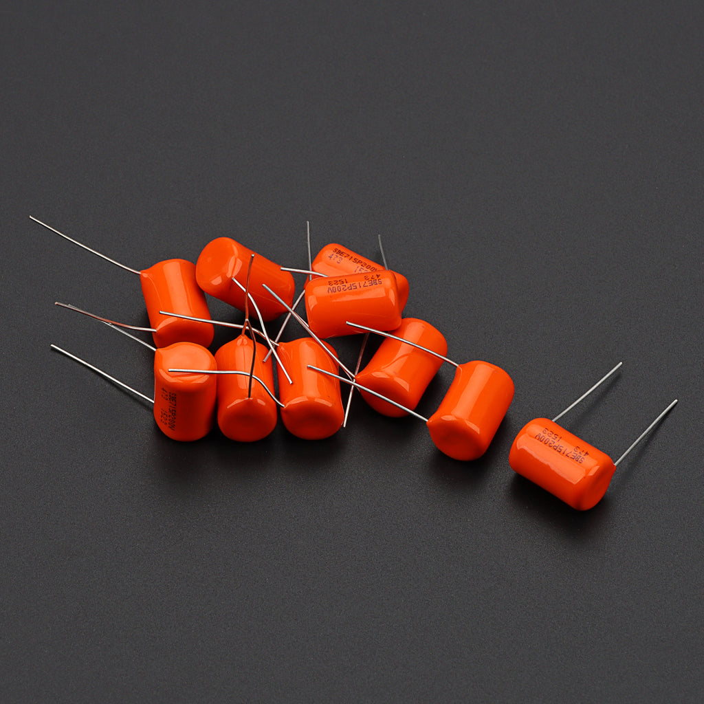 10Pcs 200v Orange Drop Guitar Tone Capacitors 715P .047uf