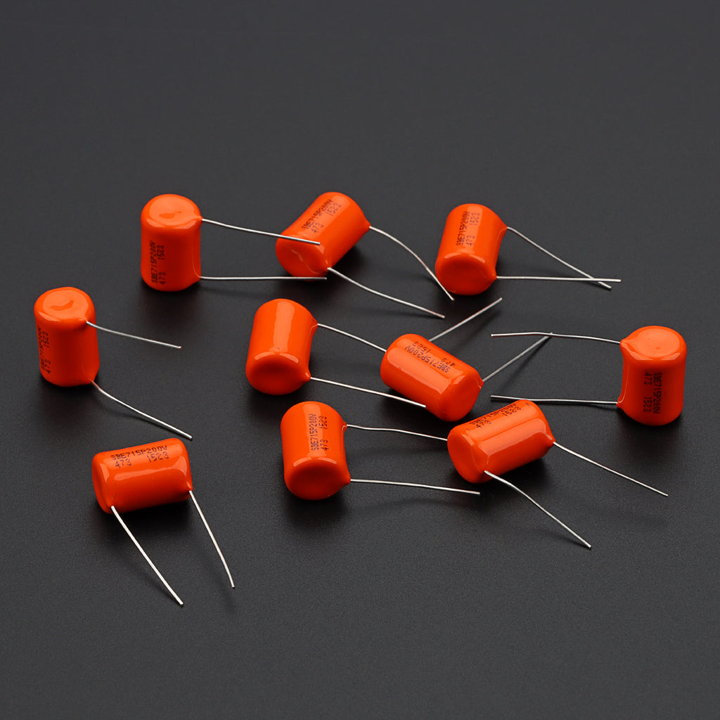 10Pcs 200v Orange Drop Guitar Tone Capacitors 715P .047uf