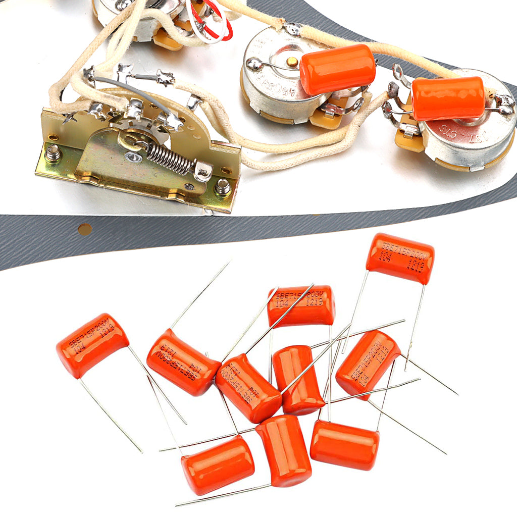 Orange Tone Capacitor For Electric Guitar Bass Cap