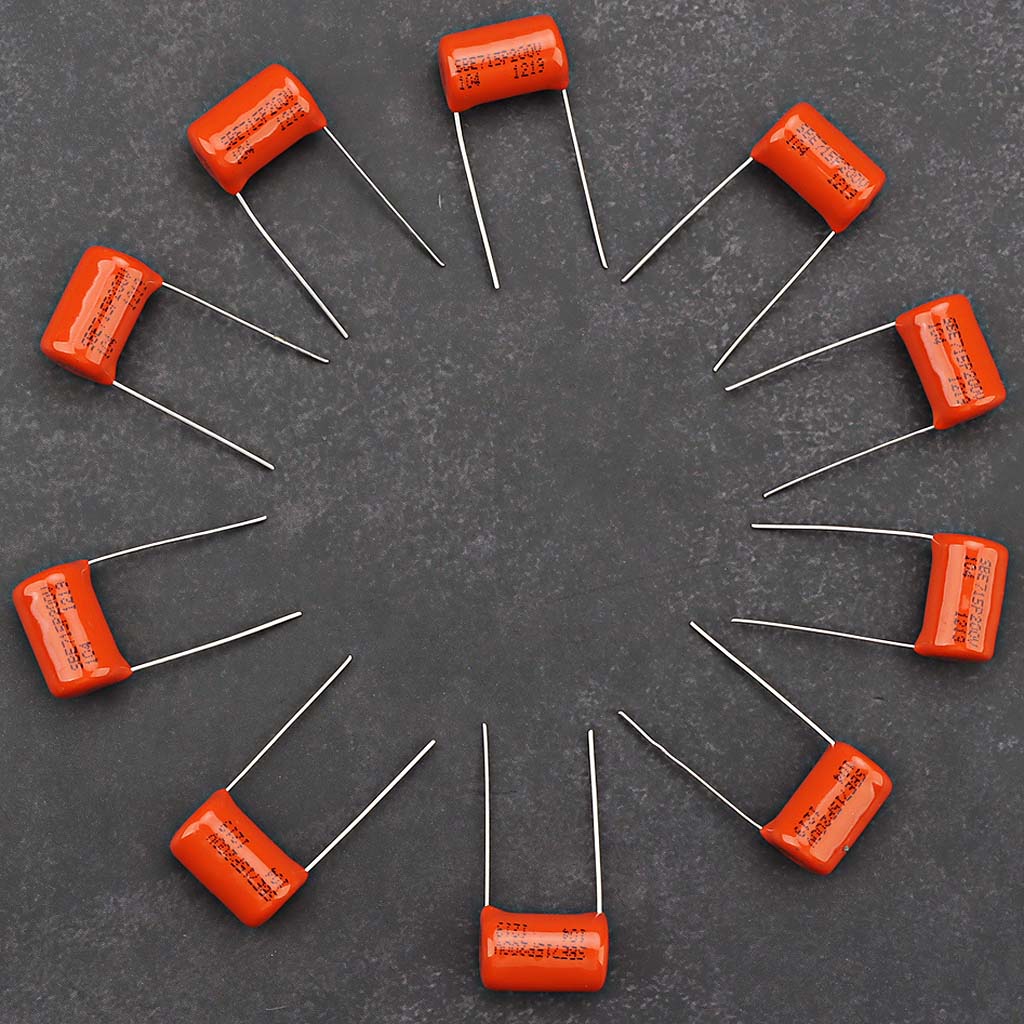 Orange Tone Capacitor For Electric Guitar Bass Cap