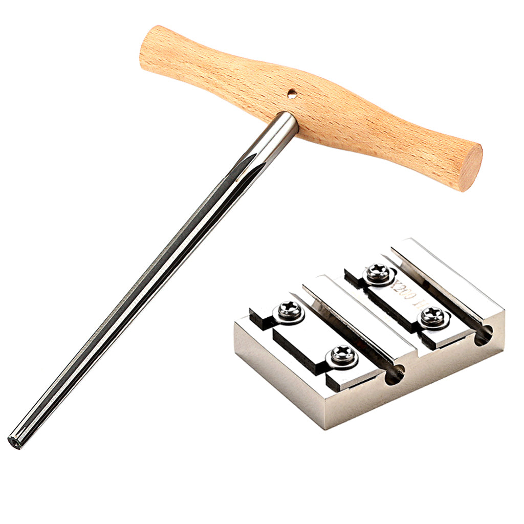 4/4 3/4 Violin Viola Peg Hole Reamer 1:30 Taper Wood Handle For Violin Luthier Tool Parts Violin Neck Peg Hole Repair