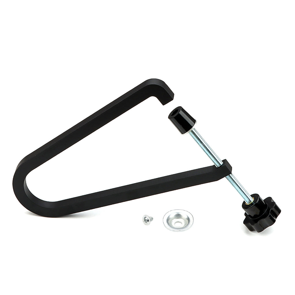 Guitar Bridge Clamp Cast Steel U-shaped Clamp Repair Tool for Classical Guitar Parts Black