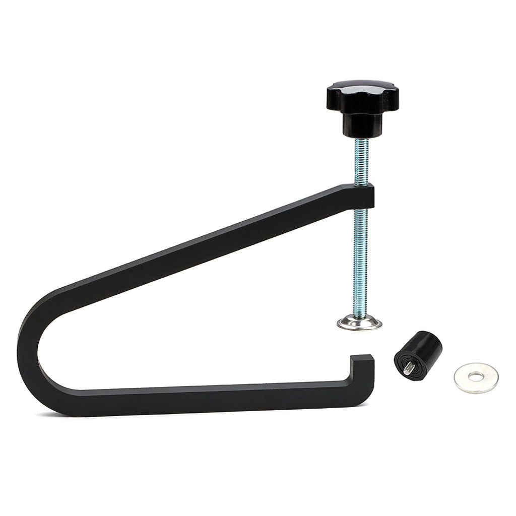 Guitar Bridge Clamp Cast Steel U-shaped Clamp Repair Tool for Classical Guitar Parts Black