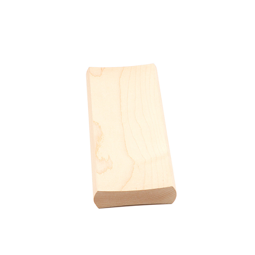 Wood Radius Sanding Block Luthier Tool for Guitar Bass Fret Leveling Dual purpose 10R &12R