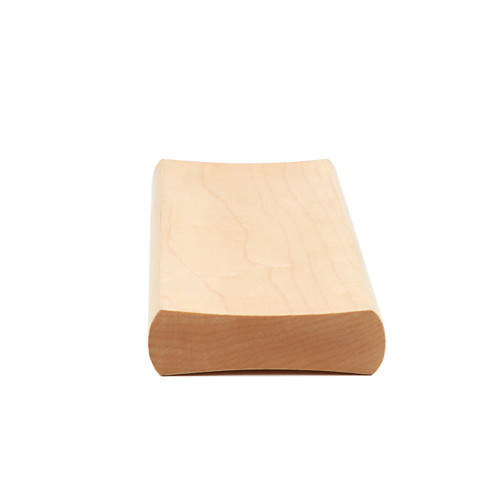 Wood Radius Sanding Block Luthier Tool for Guitar Bass Fret Leveling Dual purpose 10R &12R