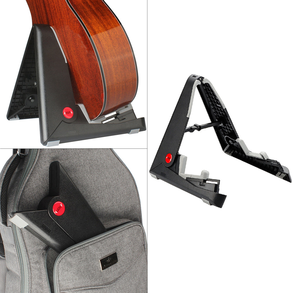 Universal Foldable Portable Guitar Stand Folding Tripod Stringed Instrument Music Rack Holder Guitar Accessories