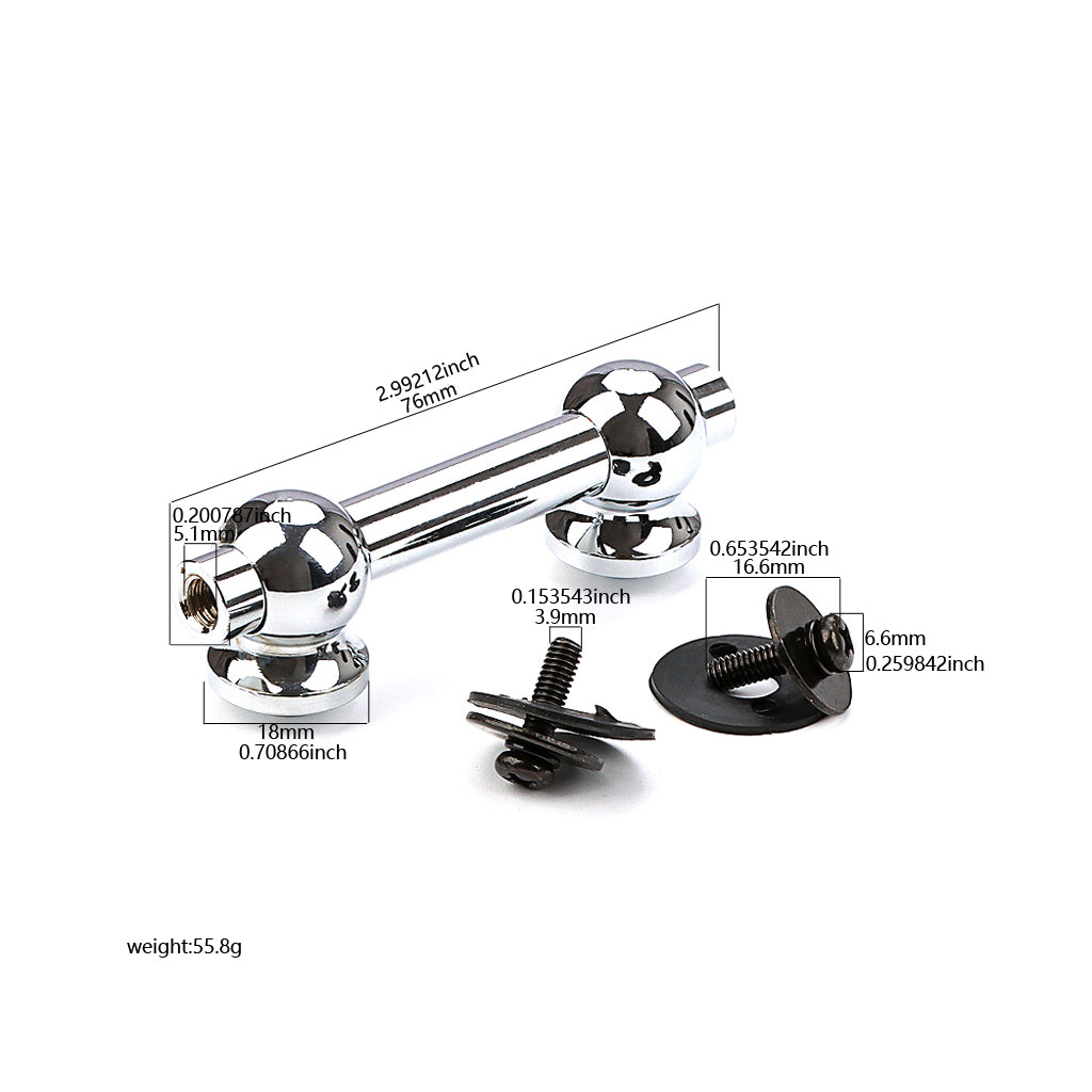 Professional Metal Drum Lug Double End Set for Percission Replacement Parts