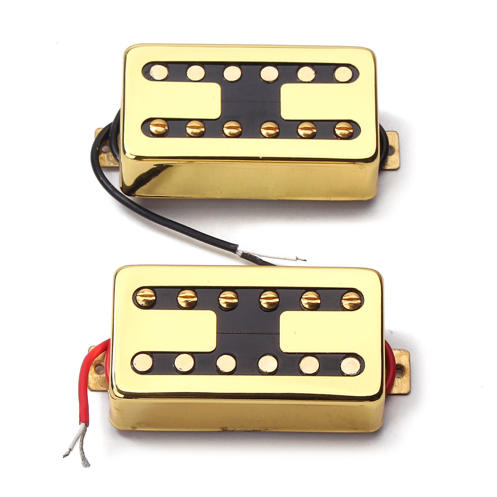 Electric Guitar Pickups Humbucker Chrome Gold Double Coil Pickup Guitar Parts Accessories