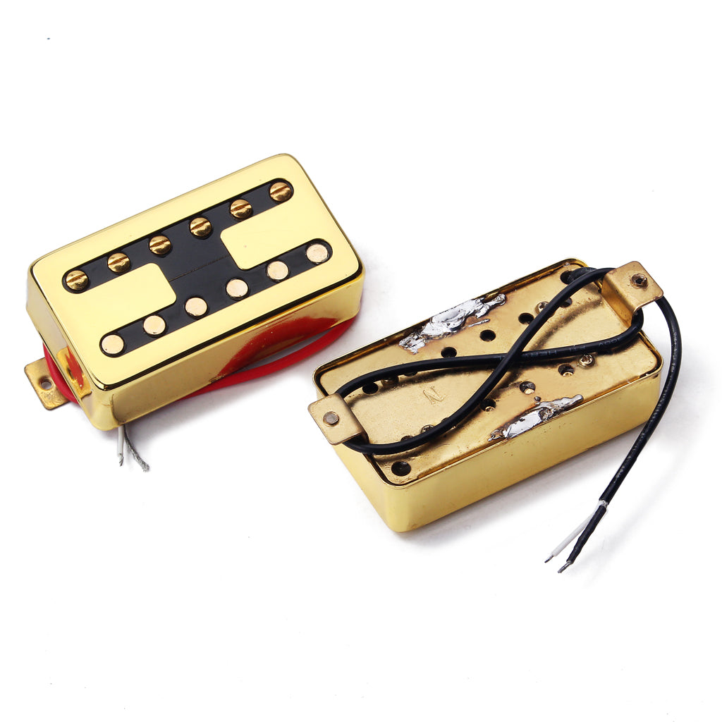 Electric Guitar Pickups Humbucker Chrome Gold Double Coil Pickup Guitar Parts Accessories