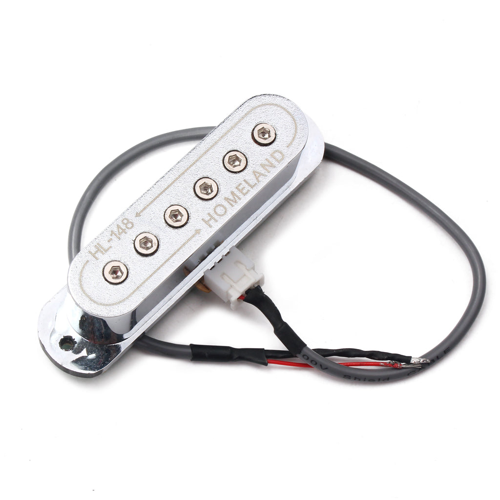 Alnico V Single Coil Guitar Pickups White Electric Guitar Pickups