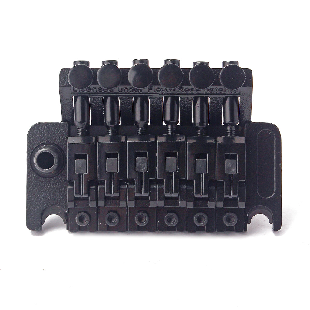 Set Black Guitar Tremolo Bridge Double Locking Assembly Systyem for Electric Guitar