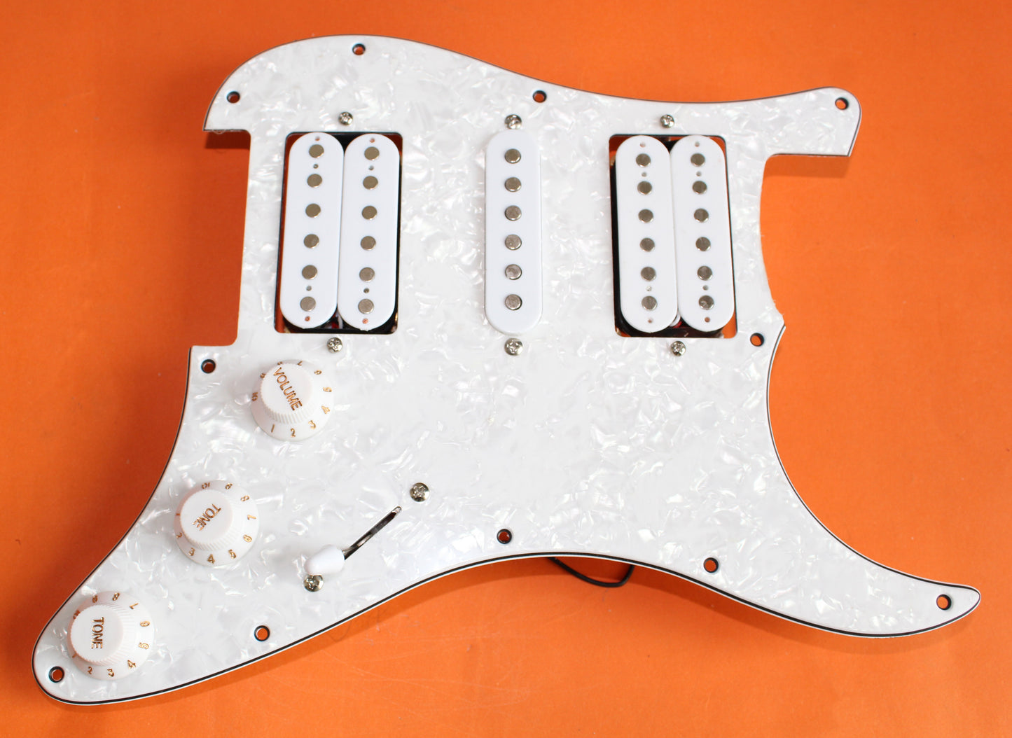 Prewired-Loaded Pickguard Humbuckers set  for HSH Guitar