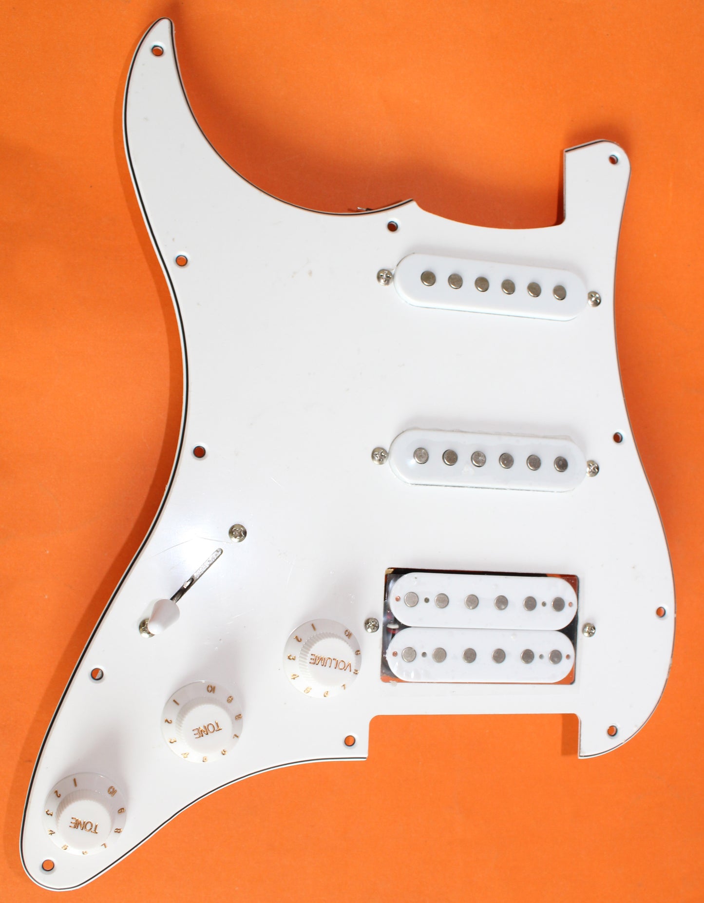 High Quality Electric Guitar Pickguard 3-ply SSH Loaded Prewired Humbucker Pickguard Pickups Set for Guitar