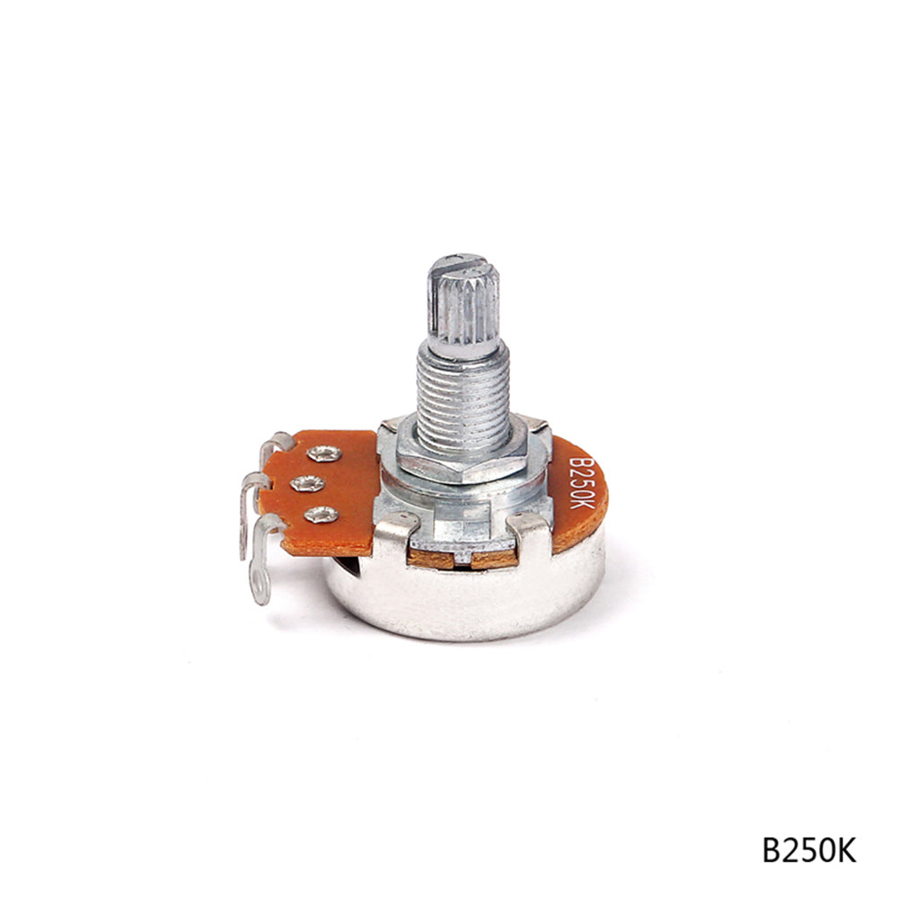 A/B 250k POTS Guitar Potentiometer Long Shaft Volume and Tone Controls