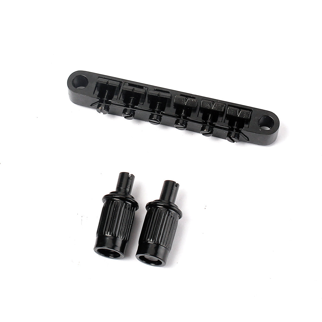 LP Electric Guitar Bridge Tune-O-Matic Bridge BLACK  for LP Style Guitar Parts Accessories