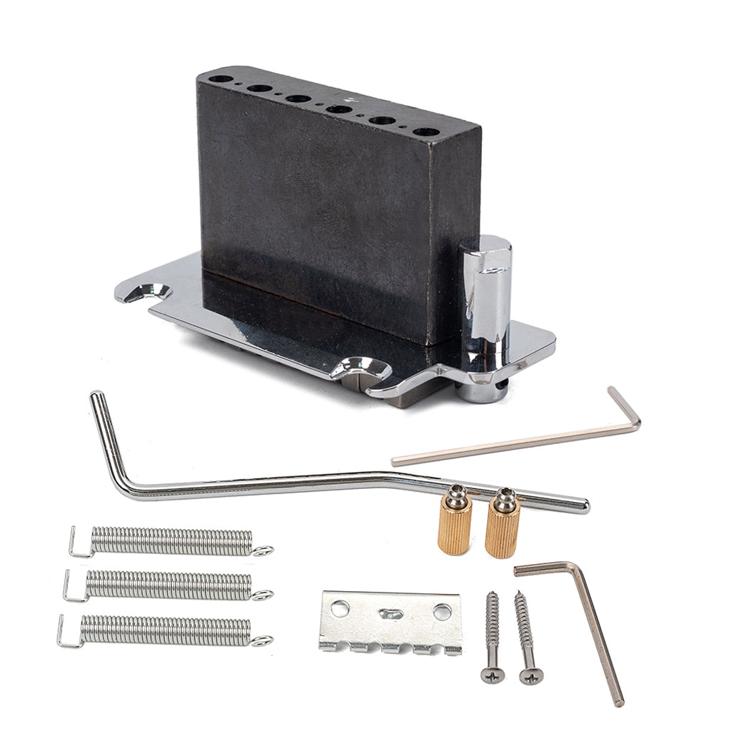 ST Electric Guitar Tremolo System  Bridge + Stainless Steel Saddles